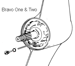 Bravo One Lower Drain Plug